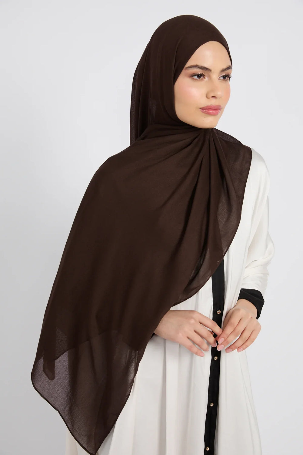 Modal Hijab - Chocolate Plum