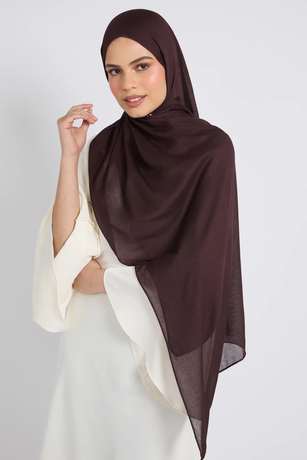 Modal Hijab - Espresso