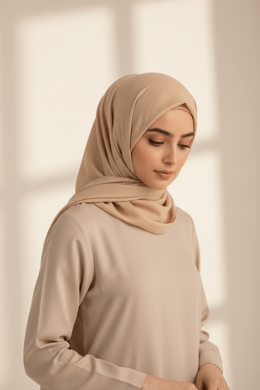 Georgette Hijab - Cafe