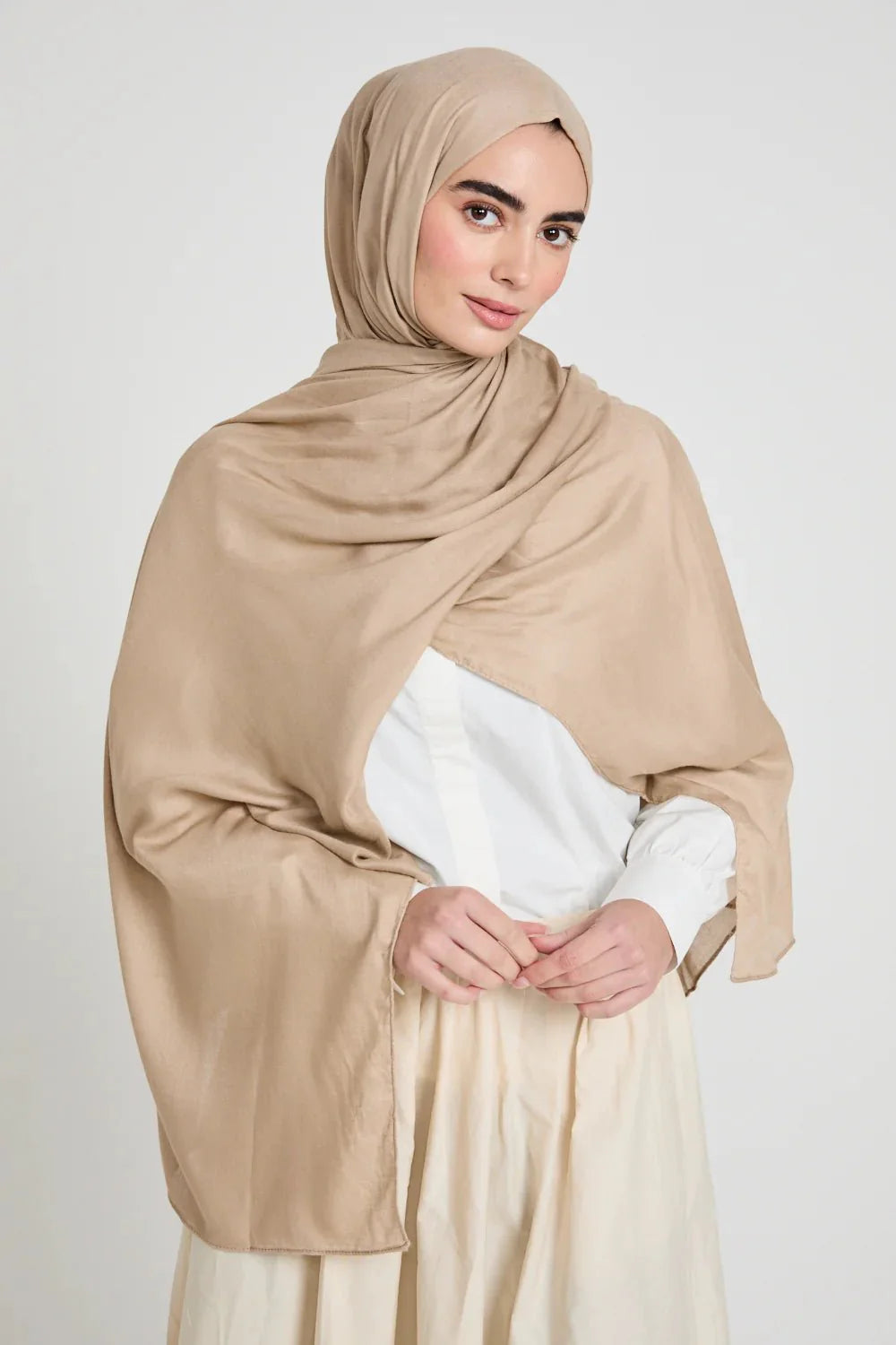 Modal Hijab - Sesame