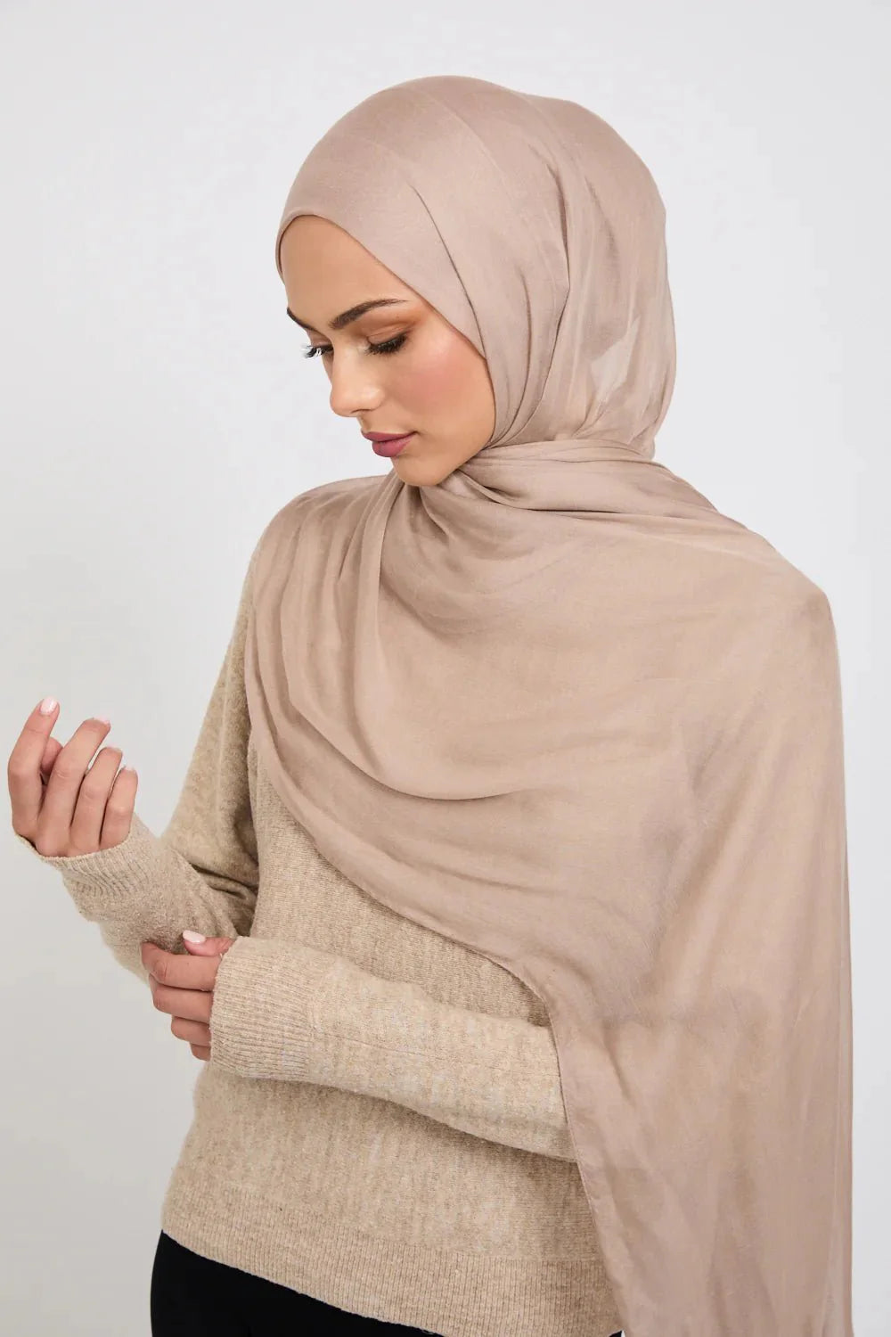 Modal Hijab - Pumice Stone