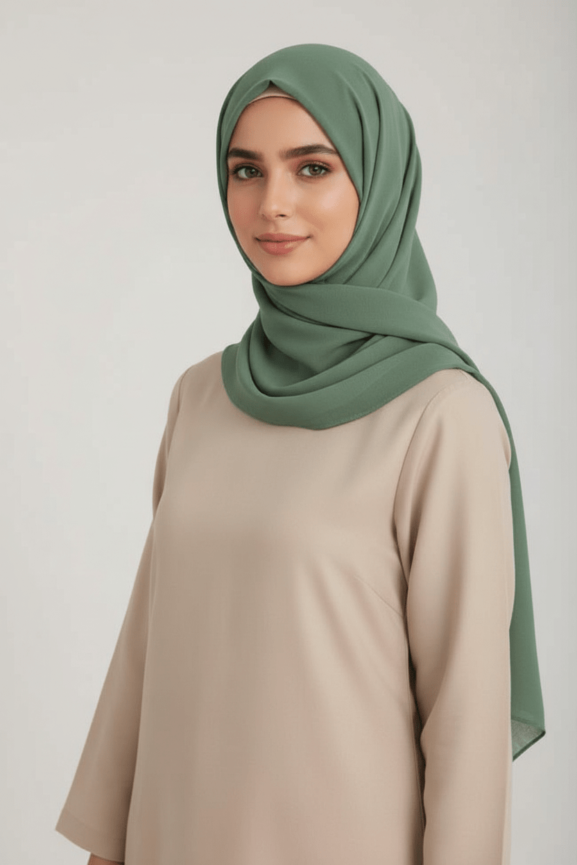 Georgette Hijab - Russian