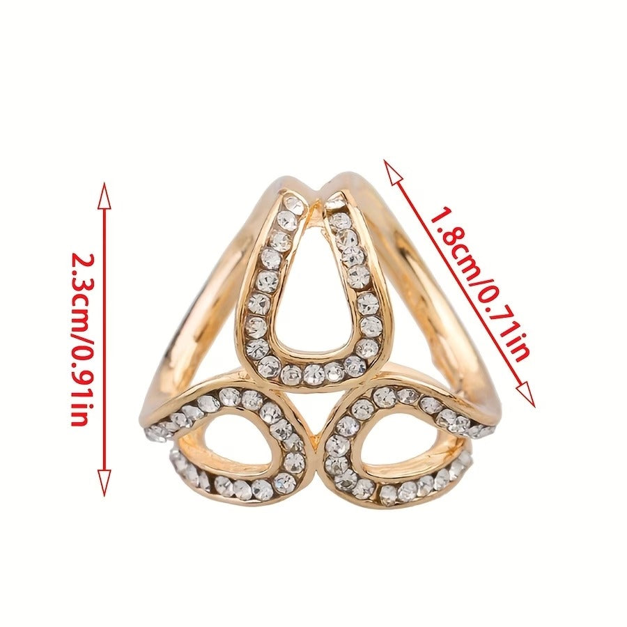 Fashionable Elegant Scarf Buckle – Women's Multi-Functional Versatile Scarf Clip